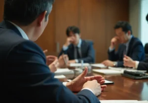 El Banco de Japón avanza hacia un control más firme de la inflación: ¿qué significa para la economía global? Oficiales del Banco de Japón en reunión sobre política monetaria y control de inflación