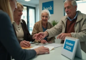 Cuándo se cobran las pensiones en octubre de 2026: Guía completa por bancos y calendario Cobro pensiones octubre 2026, Seguridad Social, banco, calendario pensiones