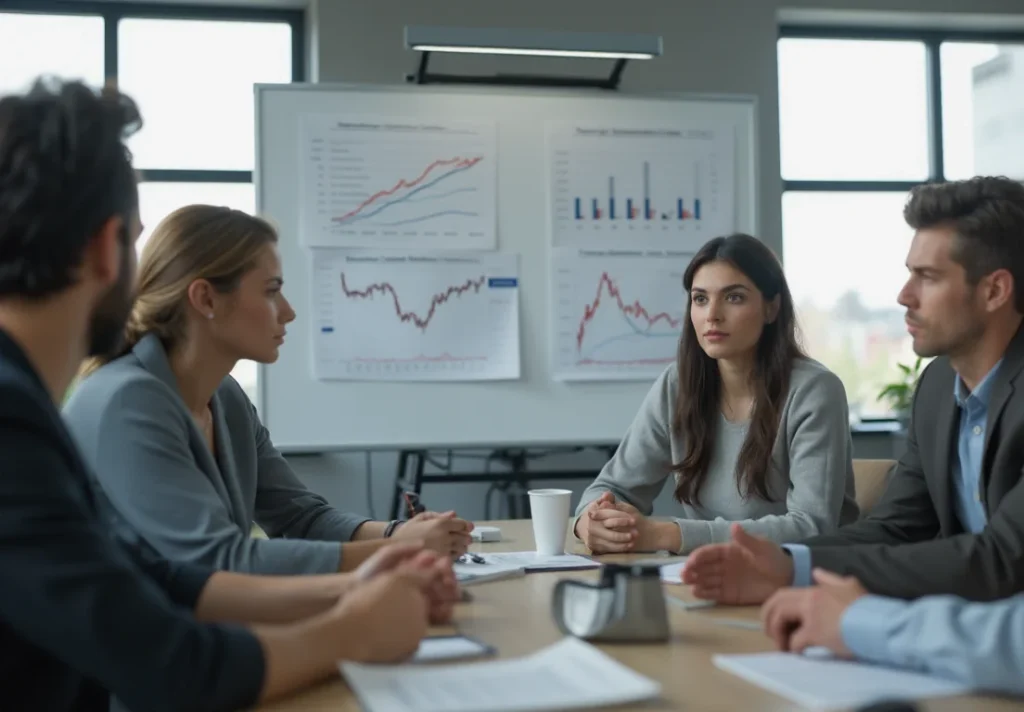 Profesionales analizando datos económicos, PIB, crecimiento económico, Banco de España, inflación y cesta de la compra